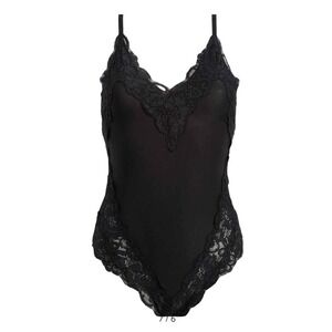 We are HAH Back Off Bodysuit Noir Black